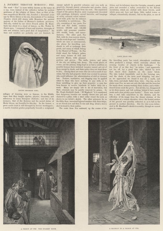 Un viaggio attraverso il Marocco, Fez da Charles Auguste Loye