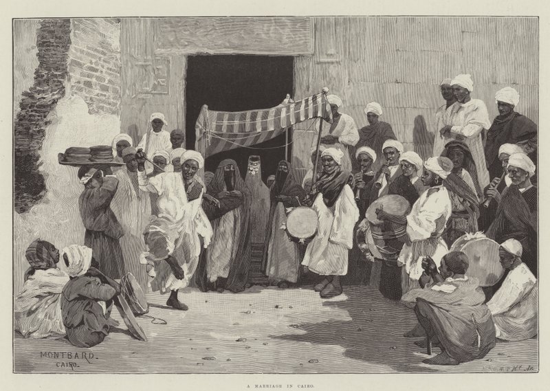 Un matrimonio al Cairo da Charles Auguste Loye