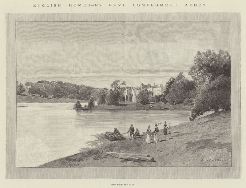 Abbazia di Combermere da Charles Auguste Loye
