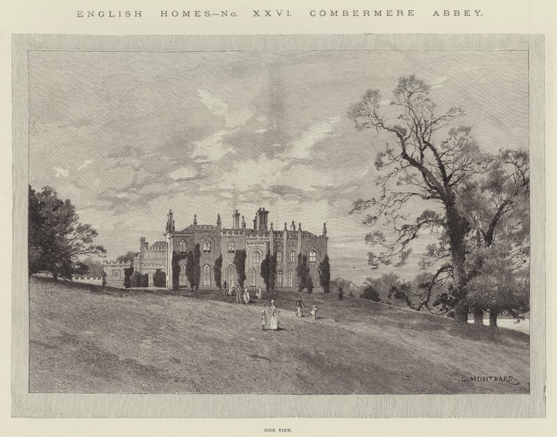 Abbazia di Combermere da Charles Auguste Loye