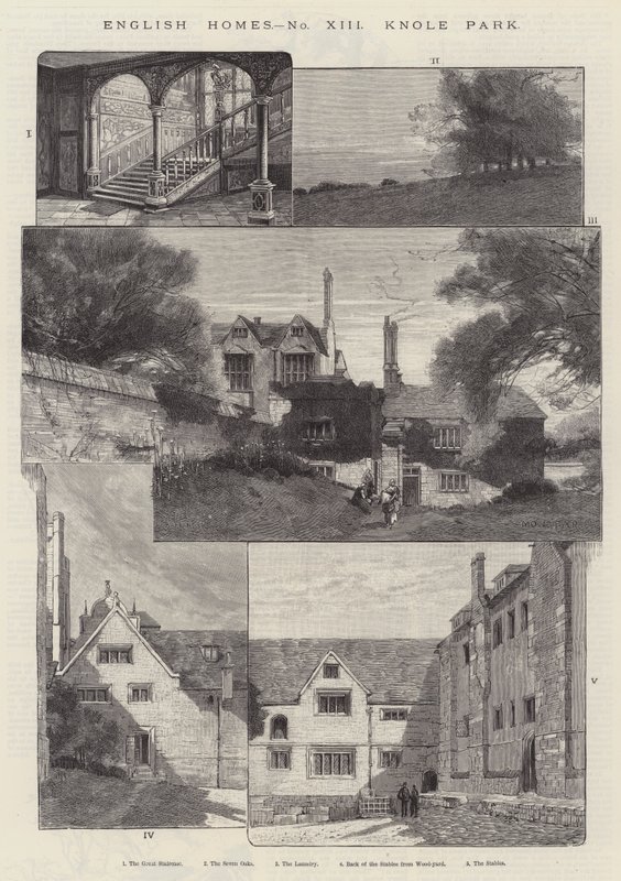 Knole Park da Charles Auguste Loye