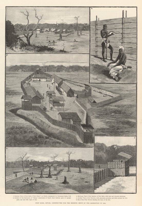 Spedizione di soccorso di Stanley per Emin Pasha da Charles Auguste Loye