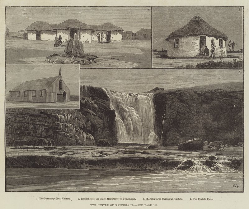 Il centro di Kaffirland da Charles Auguste Loye