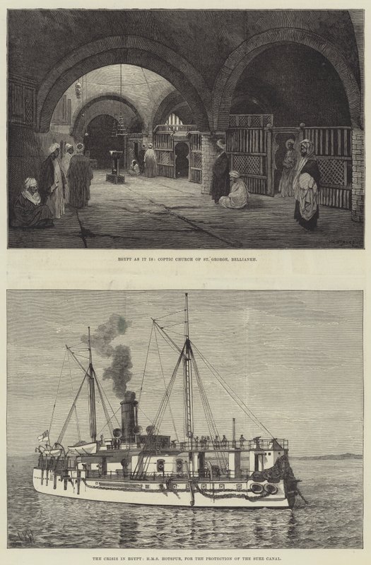 La crisi in Egitto da Charles Auguste Loye