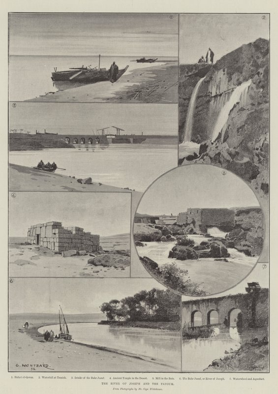 Il Fiume di Giuseppe e il Fayoum da Charles Auguste Loye