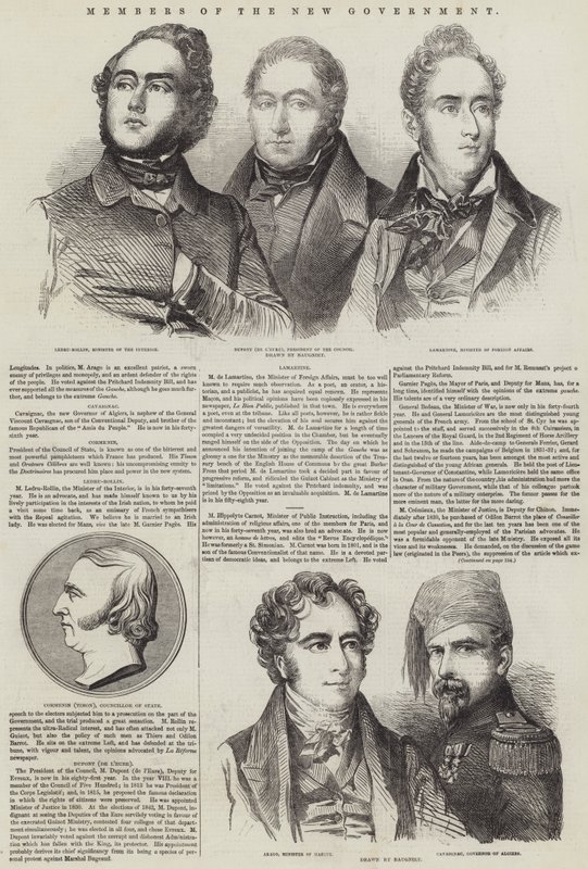 Membri del Nuovo Governo da Charles Baugniet