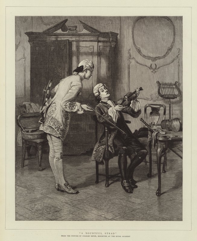 Un dubbio Stradivari da Charles C. Seton