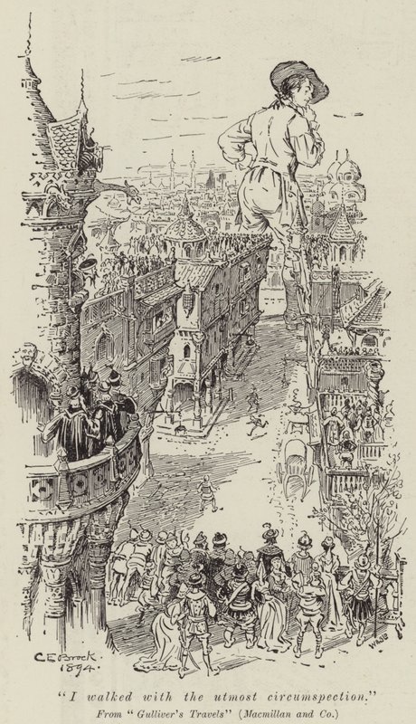 Ho camminato con la massima circospezione da Charles Edmund Brock