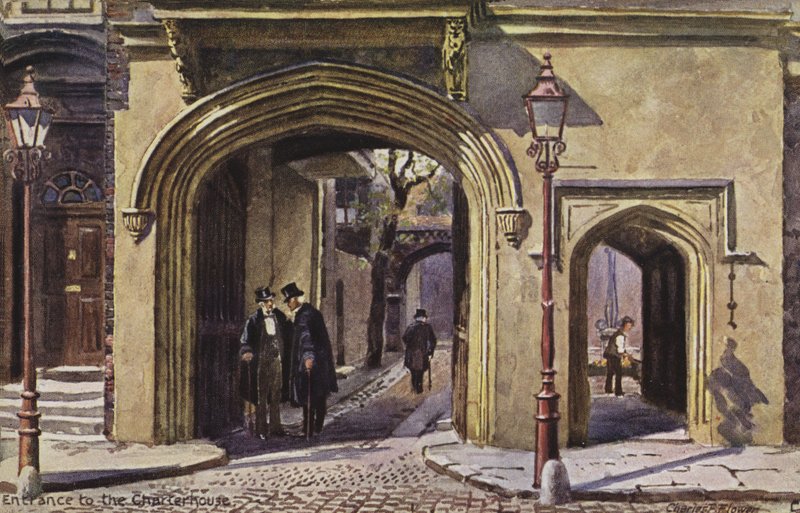 Ingresso alla Certosa da Charles Edwin Flower