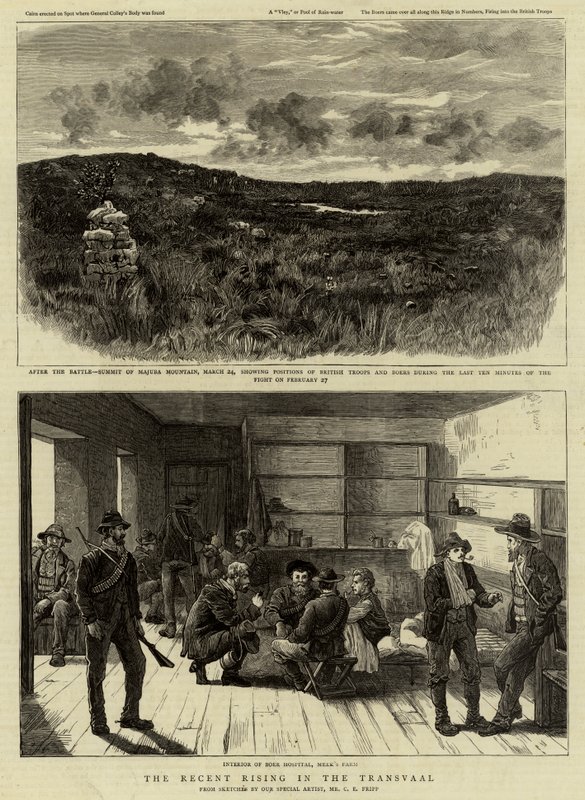 La recente rivolta nel Transvaal da Charles Edwin Fripp