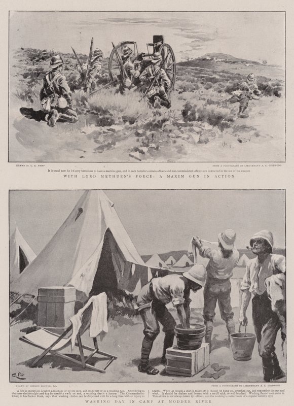 La guerra in Sudafrica da Charles Edwin Fripp