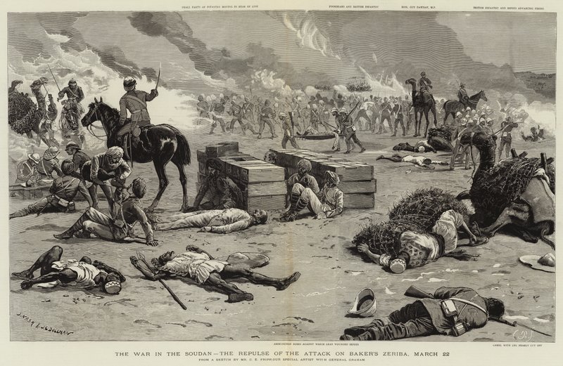 La guerra nel Sudan, il respingimento dell