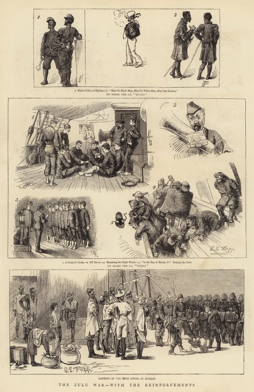 La guerra Zulu, con i rinforzi da Charles Edwin Fripp