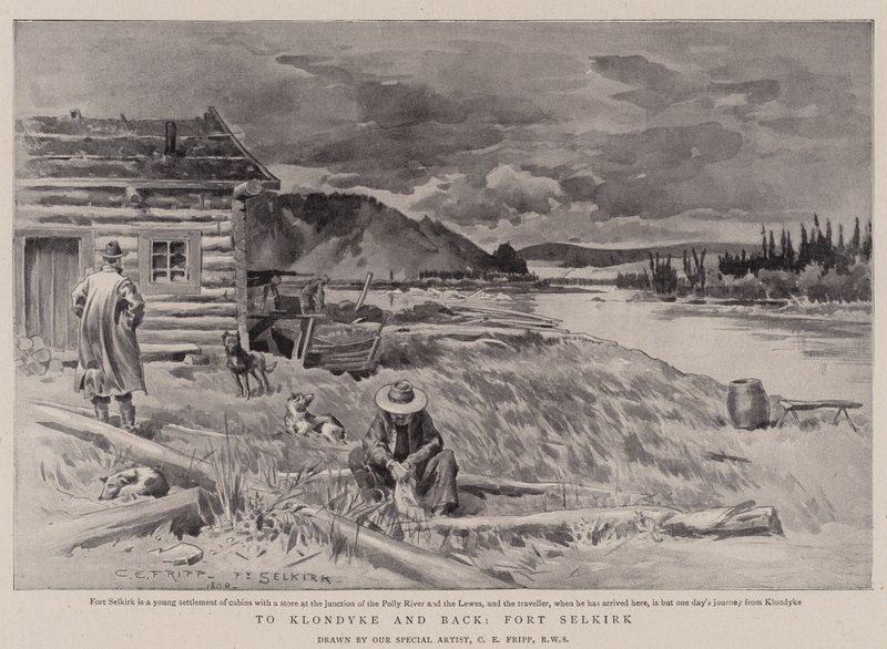 Verso Klondyke e ritorno, Fort Selkirk da Charles Edwin Fripp
