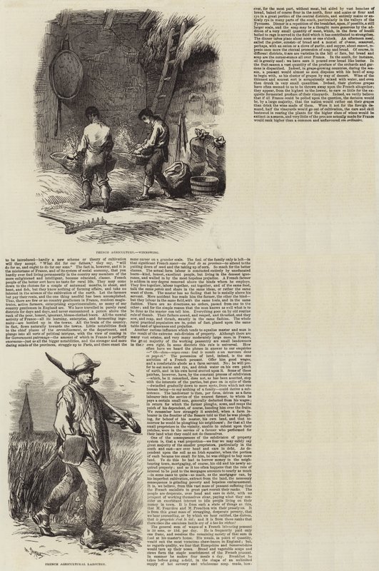 Agricoltura in Francia da Charles Emile Jacque