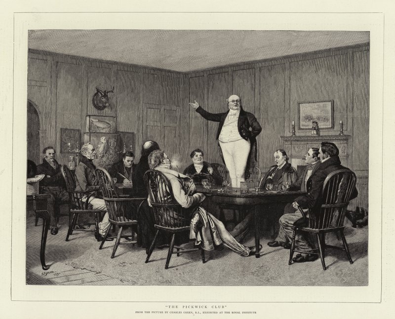 Il Circolo Pickwick da Charles Green