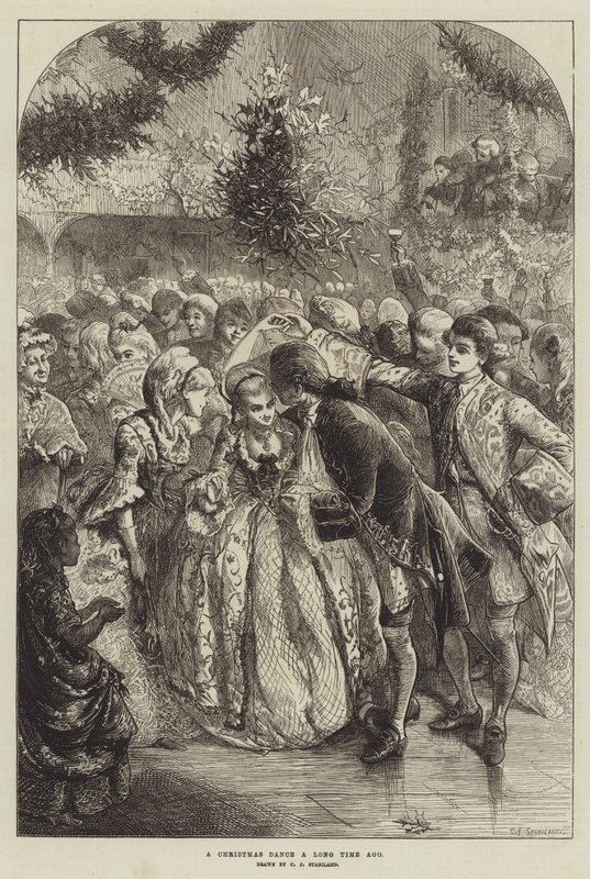 Una danza di Natale molto tempo fa da Charles J. Staniland