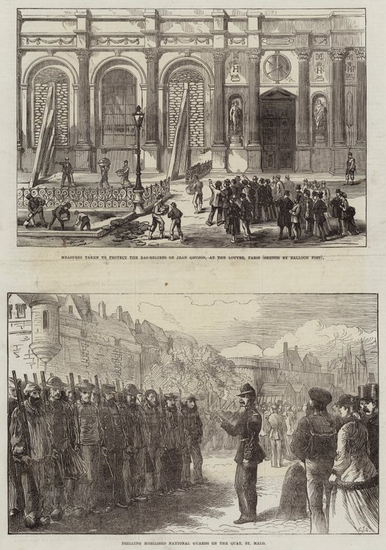 Guerra franco-prussiana da Charles J. Staniland