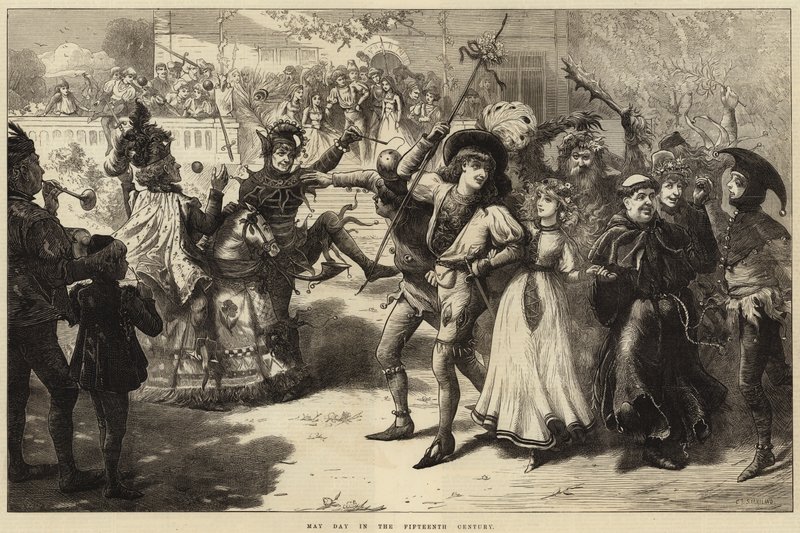 Il Primo Maggio nel Quindicesimo Secolo da Charles J. Staniland