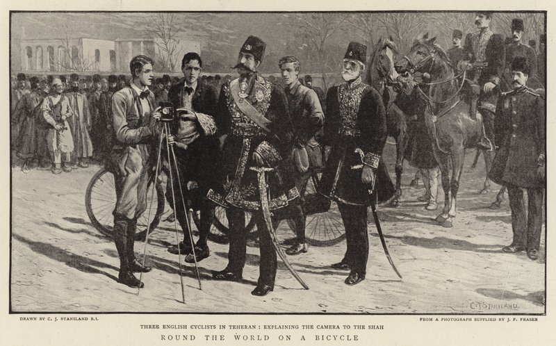 In giro per il mondo in bicicletta da Charles J. Staniland