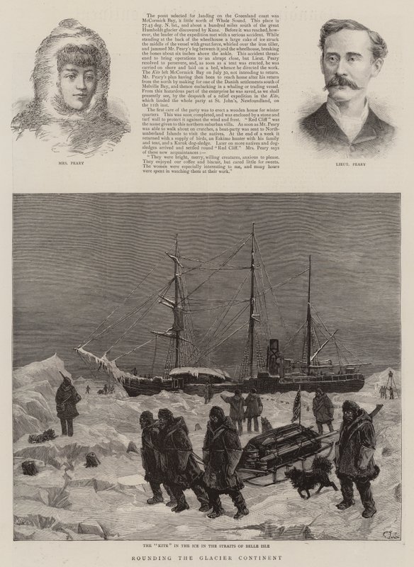 Circumnavigazione del continente glaciale da Charles J. Staniland