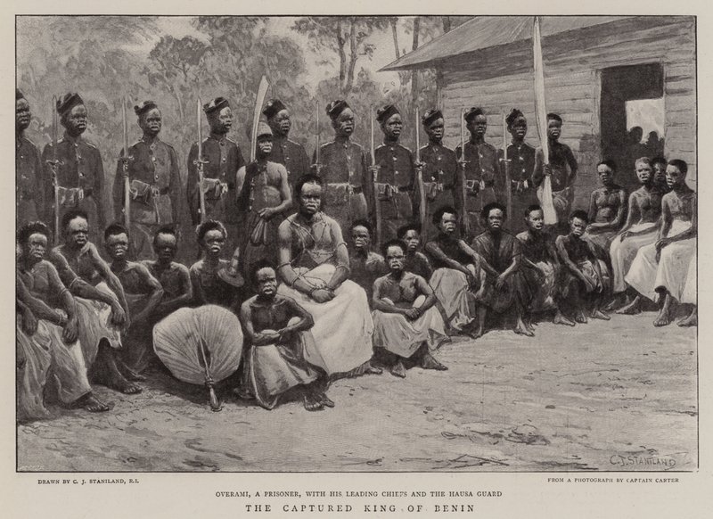 Il re catturato del Benin da Charles J. Staniland