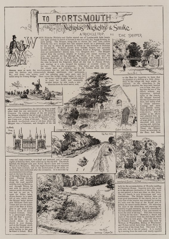 A Portsmouth con Nicholas Nickleby e Smike da Charles J. Staniland