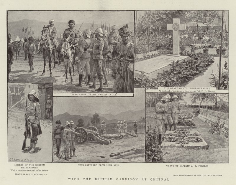 Con la Guarnigione Britannica a Chitral da Charles J. Staniland