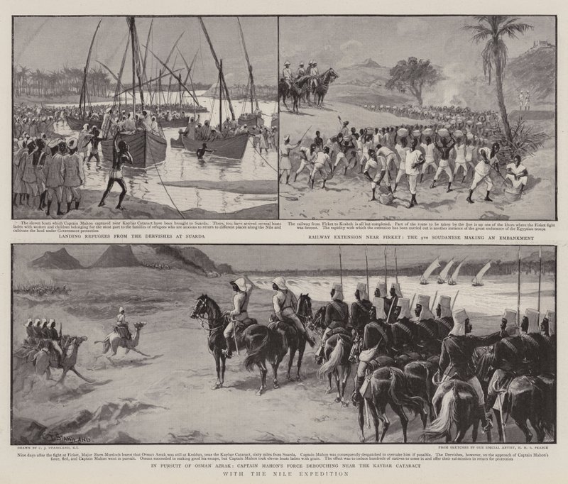 Con la spedizione del Nilo da Charles J. Staniland