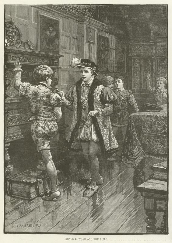 Il principe Edoardo e la Bibbia da Charles James Richardson