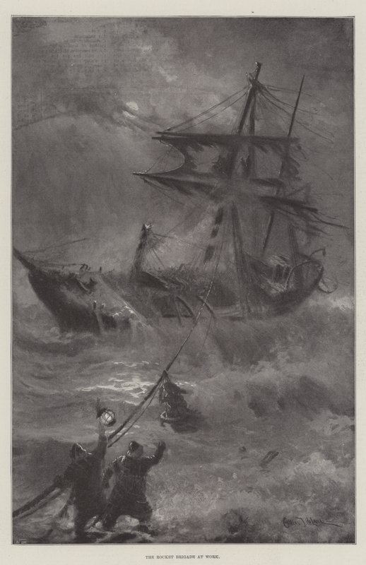 La brigata dei razzi al lavoro da Charles John de Lacy
