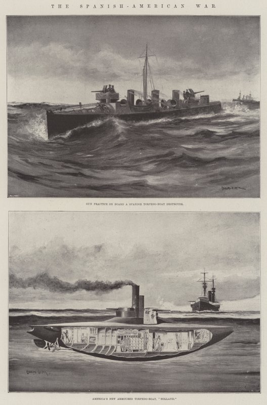 La guerra ispano-americana da Charles John de Lacy
