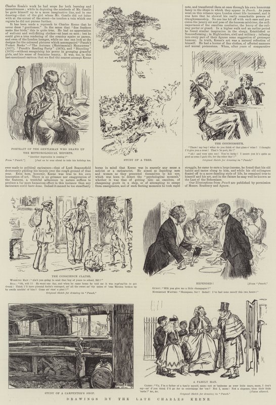 Disegni del defunto Charles Keene da Charles Keene