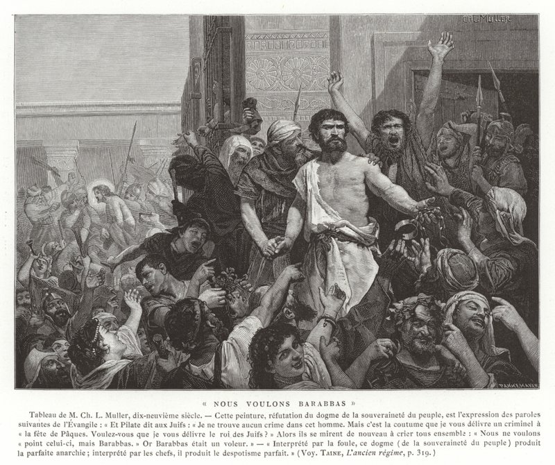 Vogliamo Barabba da Charles Louis Lucien Muller