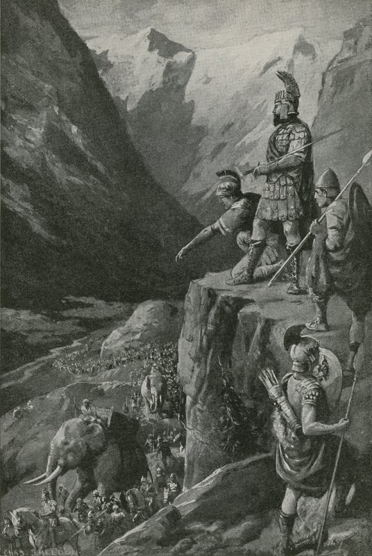 Oltre le Alpi fino alle porte di Roma da Charles Mills Sheldon
