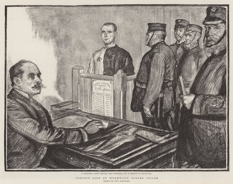 Vita da Detenuto nella Prigione di Wormwood Scrubs da Charles Paul Renouard
