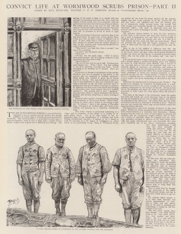 Vita da Detenuto nella Prigione di Wormwood Scrubs da Charles Paul Renouard