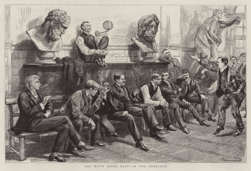 Scuole della Royal Academy da Charles Paul Renouard
