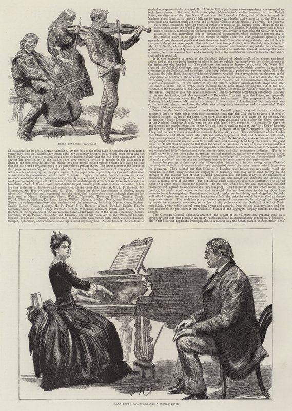La Scuola di Musica di Guildhall da Charles Paul Renouard
