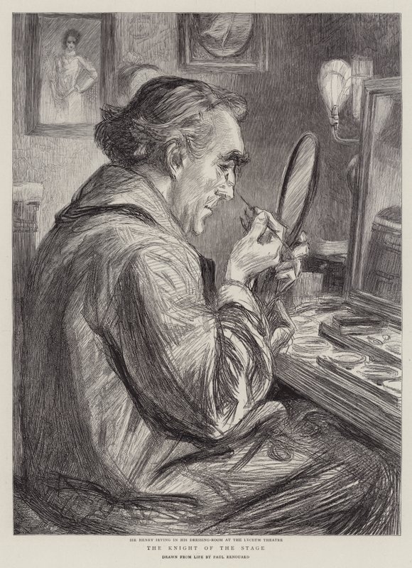 Il cavaliere del palcoscenico da Charles Paul Renouard
