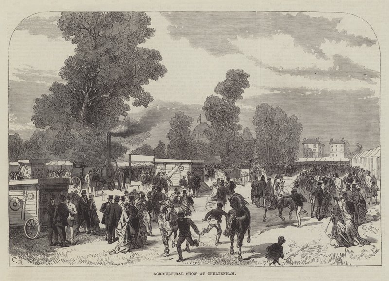 Mostra agricola a Cheltenham da Sir John Charles Robinson