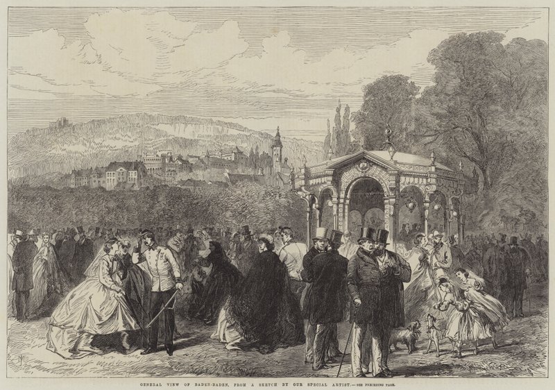 Veduta Generale di Baden-Baden da Sir John Charles Robinson