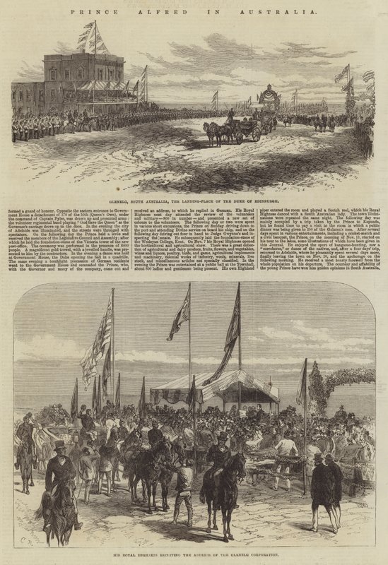 Principe Alfredo in Australia da Sir John Charles Robinson