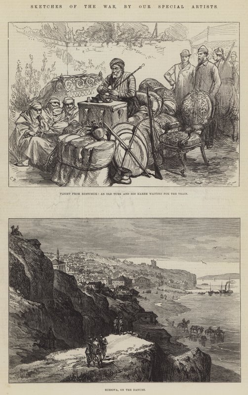 Schizzi della guerra da Sir John Charles Robinson