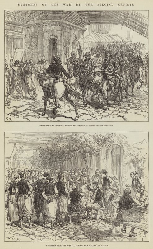 Schizzi di guerra da Sir John Charles Robinson