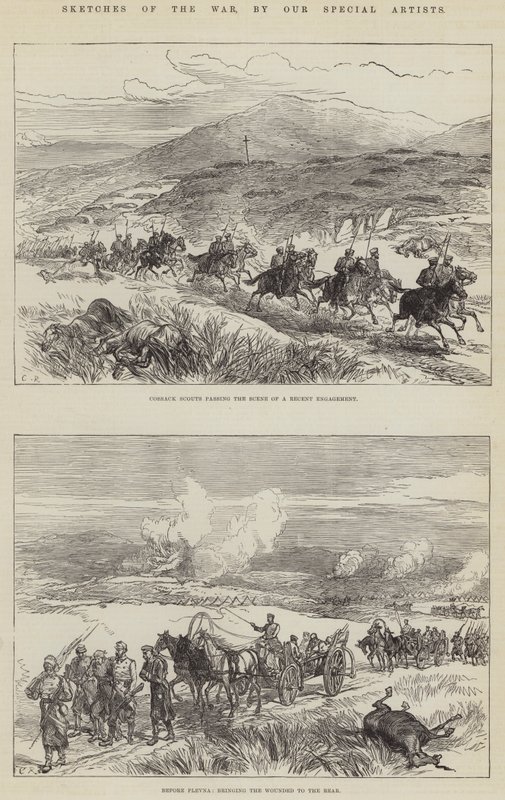 Schizzi della Guerra da Sir John Charles Robinson