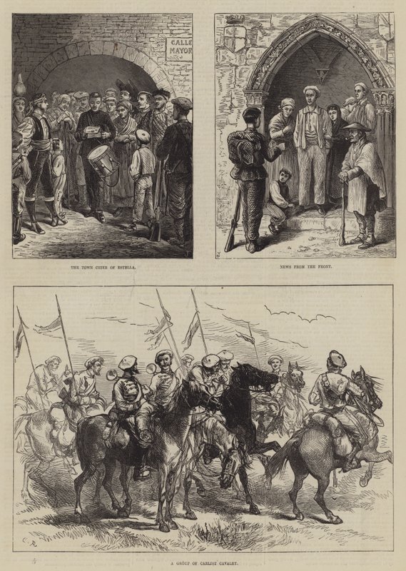 La guerra civile in Spagna da Sir John Charles Robinson