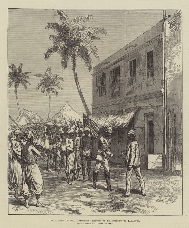 Il ritrovamento del Dr. Livingstone, ritorno di Mr. Stanley a Bagamoyo da Sir John Charles Robinson