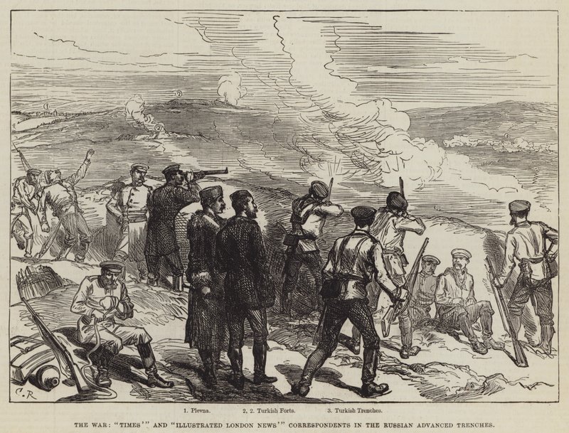 La guerra, corrispondenti del Times e dell