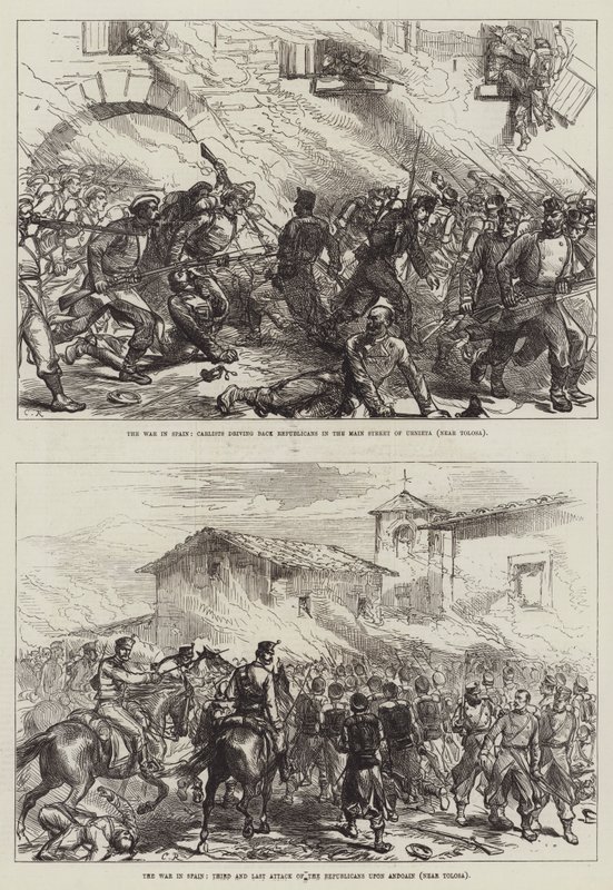 La Guerra in Spagna da Sir John Charles Robinson